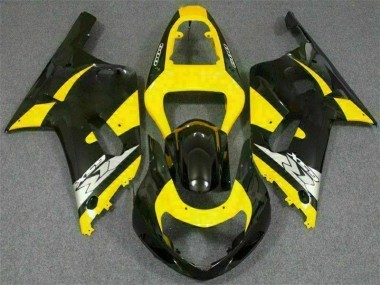 Carenado & Plástico Moto Suzuki GSXR 600 / 750 K1 K2 K3 01-03 - Amarillo Negro