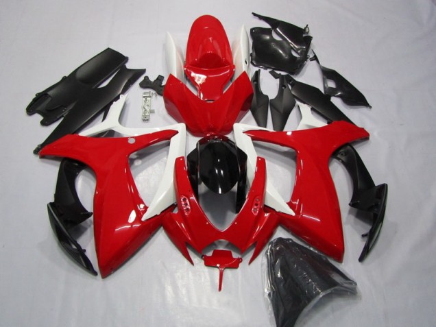 Carenado & Plástico Moto Suzuki GSXR 600 K6 06-07 - Rojo Negro