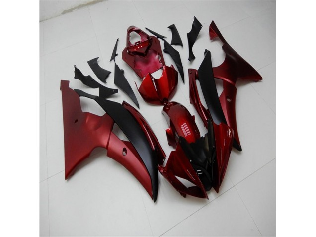 Carenado & Plástico Moto Yamaha R6 08-16 - Rojo Negro Carenado & Plástico Moto Yamaha R6 08-16 - Rojo Negro