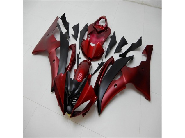 Carenado & Plástico Moto Yamaha R6 08-16 - Rojo Negro Carenado & Plástico Moto Yamaha R6 08-16 - Rojo Negro