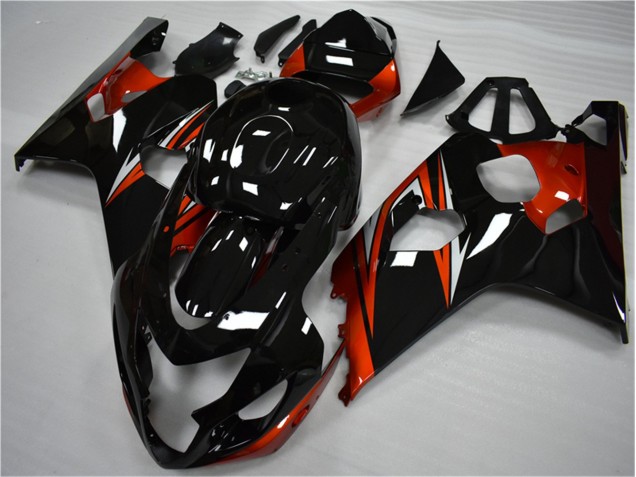 Carenados Moto Suzuki GSXR 600 / 750 K4 04-05 - Naranja Negro Carenados Moto Suzuki GSXR 600 / 750 K4 04-05 - Naranja Negro