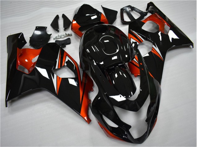 Carenados Moto Suzuki GSXR 600 / 750 K4 04-05 - Naranja Negro Carenados Moto Suzuki GSXR 600 / 750 K4 04-05 - Naranja Negro