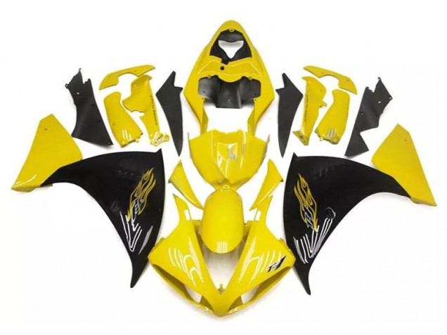 Carenados Moto Yamaha R1 09-11 - Amarillo Negro Carenados Moto Yamaha R1 09-11 - Amarillo Negro