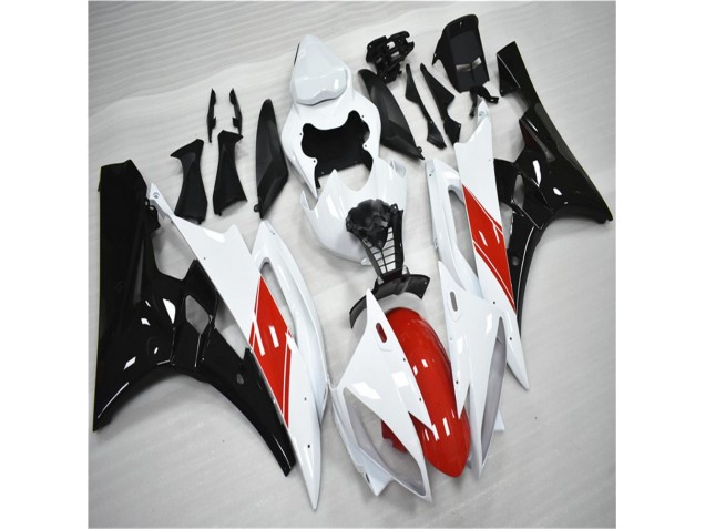 Carenados Moto Yamaha R6 06-07 - Rojo Blanco Negro Carenados Moto Yamaha R6 06-07 - Rojo Blanco Negro