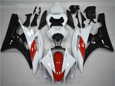Carenados Moto Yamaha R6 06-07 - Rojo Blanco Negro