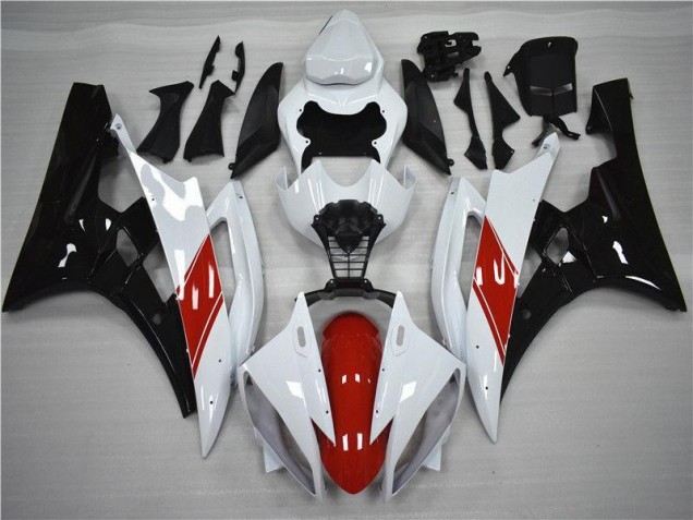 Carenados Moto Yamaha R6 06-07 - Rojo Blanco Negro Carenados Moto Yamaha R6 06-07 - Rojo Blanco Negro