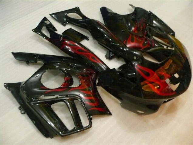 Carrocería Motocicletas Honda CBR 600 F3 95-98 - Negro Rojo Llama Carrocería Motocicletas Honda CBR 600 F3 95-98 - Negro Rojo Llama