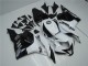 Carrocería Motocicletas Honda CBR 600 RR 09-12 - Blanco Negro Carrocería Motocicletas Honda CBR 600 RR 09-12 - Blanco Negro