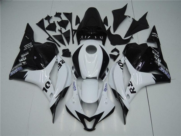 Carrocería Motocicletas Honda CBR 600 RR 09-12 - Blanco Negro Carrocería Motocicletas Honda CBR 600 RR 09-12 - Blanco Negro