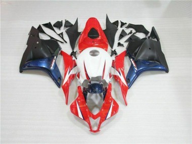 Carrocería Motocicletas Honda CBR 600 RR 09-12 - Negro Rojo Blanco