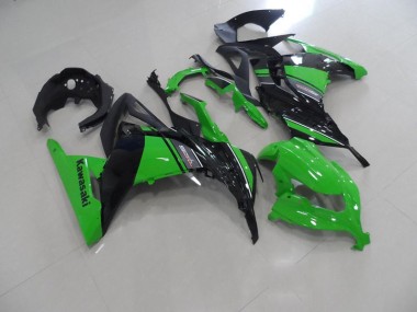 Carrocería Motocicletas Kawasaki ZX 300R 13-16 - Negro Verde