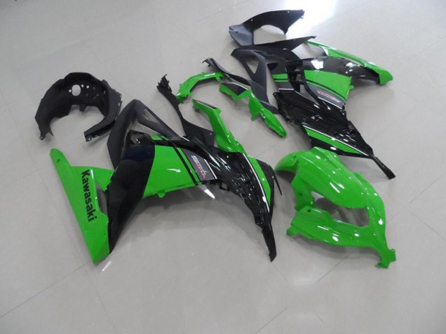 Carrocería Motocicletas Kawasaki ZX 300R 13-16 - Negro Verde Carrocería Motocicletas Kawasaki ZX 300R 13-16 - Negro Verde