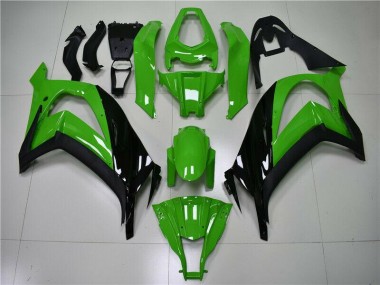 Carrocería Motocicletas Kawasaki ZX10R 11-15 - Verde Negro