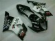 Carrocería Motocicletas Suzuki GSXR 1000 K3 03-04 - Blanco Negro Carrocería Motocicletas Suzuki GSXR 1000 K3 03-04 - Blanco Negro