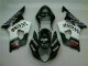 Carrocería Motocicletas Suzuki GSXR 1000 K3 03-04 - Blanco Negro Carrocería Motocicletas Suzuki GSXR 1000 K3 03-04 - Blanco Negro