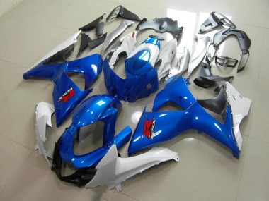 Carrocería Motocicletas Suzuki GSXR 1000 K9 09-16 - Azul & Blanco Estilo OEM