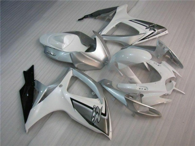 Carrocería Motocicletas Suzuki GSXR 600 / 750 K6 06-07 - Blanco Plata Carrocería Motocicletas Suzuki GSXR 600 / 750 K6 06-07 - Blanco Plata
