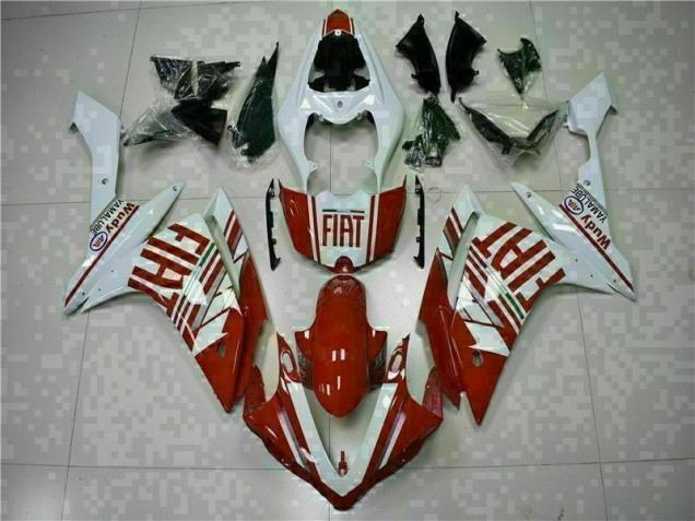 Carrocería Motocicletas Yamaha R1 07-08 - Rojo Blanco Carrocería Motocicletas Yamaha R1 07-08 - Rojo Blanco