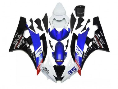 Carrocería Motocicletas Yamaha R6 06-07 - Azul Blanco