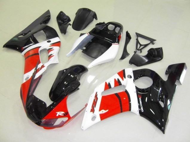 Carrocería Motocicletas Yamaha R6 98-02 - Rojo Blanco Negro Carrocería Motocicletas Yamaha R6 98-02 - Rojo Blanco Negro