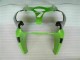 Inyección Kit Carenado Moto Kawasaki ZX6R 00-02 - Verde Negro Inyección Kit Carenado Moto Kawasaki ZX6R 00-02 - Verde Negro