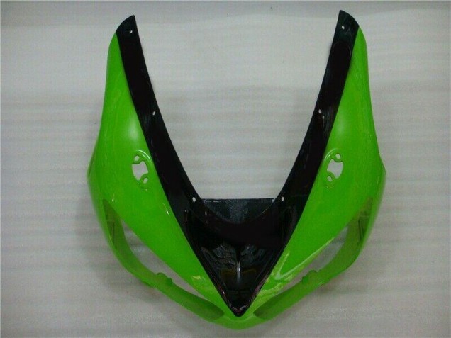 Inyección Kit Carenado Moto Kawasaki ZX6R 05-06 - Verde Negro Inyección Kit Carenado Moto Kawasaki ZX6R 05-06 - Verde Negro