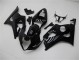 Inyección Kit Carenado Moto Suzuki GSXR 1000 K3 03-04 - Brillante Negro