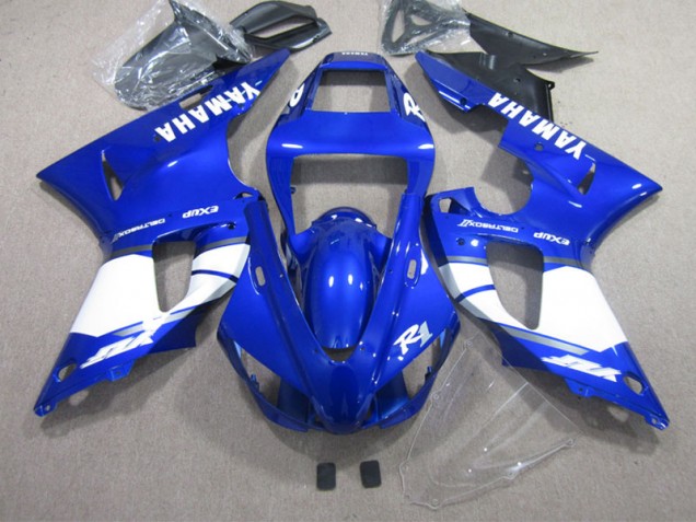 Inyección Kit Carenado Moto Yamaha R1 02-03 - Azul Blanco Inyección Kit Carenado Moto Yamaha R1 02-03 - Azul Blanco