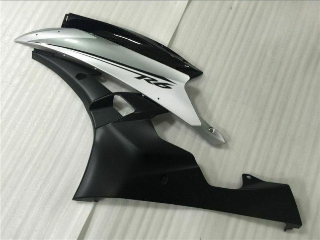Inyección Kit Carenado Moto Yamaha R6 06-07 - Plata Negro Inyección Kit Carenado Moto Yamaha R6 06-07 - Plata Negro