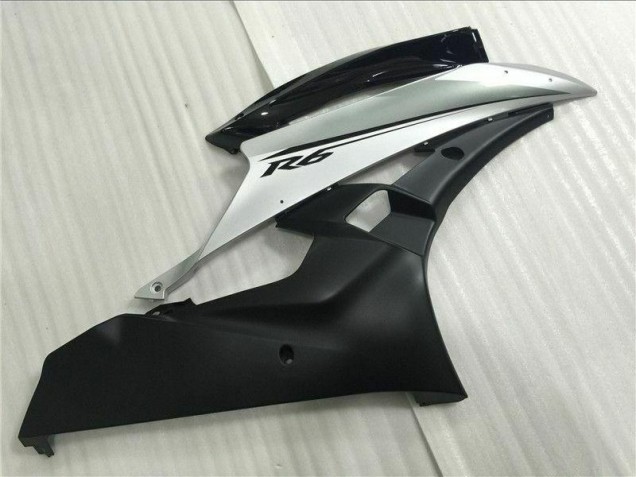 Inyección Kit Carenado Moto Yamaha R6 06-07 - Plata Negro Inyección Kit Carenado Moto Yamaha R6 06-07 - Plata Negro