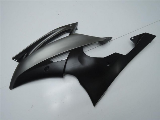 Inyección Kit Carenado Moto Yamaha R6 08-16 - Gris Negro Inyección Kit Carenado Moto Yamaha R6 08-16 - Gris Negro