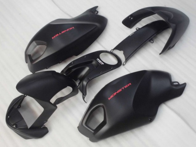 Inyección Kits Carenado Moto Ducati Monster 696 08-12 - Negro Rojo Monster Inyección Kits Carenado Moto Ducati Monster 696 08-12 - Negro Rojo Monster