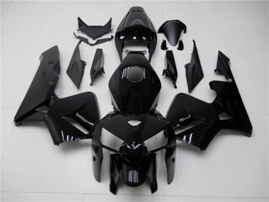 Inyección Kits Carenado Moto Honda CBR 600 RR 05-06 - Brillante Negro