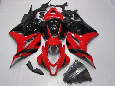 Inyección Kits Carenado Moto Honda CBR 600 RR 09-12 - Rojo Negro