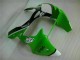 Inyección Kits Carenado Moto Kawasaki ZX6R 00-02 - Verde Negro