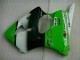 Inyección Kits Carenado Moto Kawasaki ZX6R 00-02 - Verde Negro