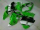 Inyección Kits Carenado Moto Kawasaki ZX6R 00-02 - Verde Negro