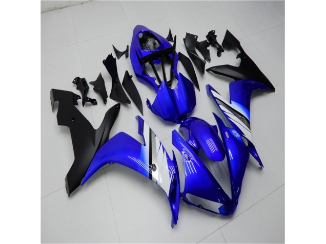 Inyección Kits Carenado Moto Yamaha R1 04-06 - Azul Blanco Negro Inyección Kits Carenado Moto Yamaha R1 04-06 - Azul Blanco Negro