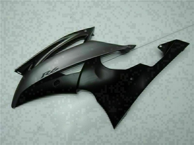 Inyección Kits Carenado Moto Yamaha R6 08-16 - Gris Negro Inyección Kits Carenado Moto Yamaha R6 08-16 - Gris Negro