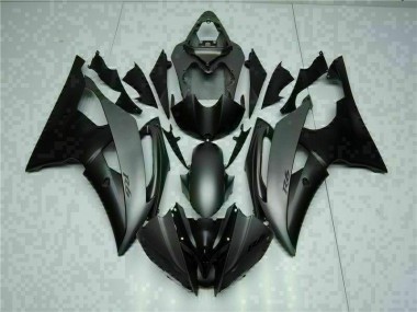 Inyección Kits Carenado Moto Yamaha R6 08-16 - Gris Negro