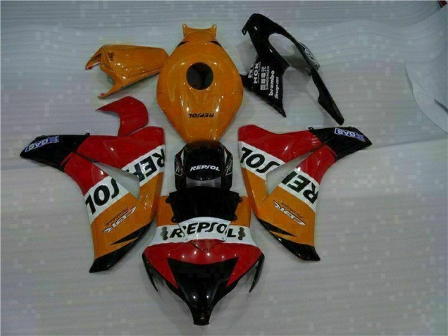 Kit ABS Carenado Motocicleta Honda CBR 1000 RR 08-11 - Naranja Kit ABS Carenado Motocicleta Honda CBR 1000 RR 08-11 - Naranja