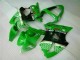 Kit ABS Carenado Motocicleta Kawasaki ZX6R 00-02 - Verde Negro Kit ABS Carenado Motocicleta Kawasaki ZX6R 00-02 - Verde Negro