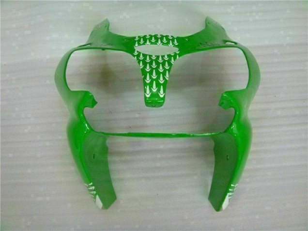 Kit ABS Carenado Motocicleta Kawasaki ZX6R 00-02 - Verde Negro Kit ABS Carenado Motocicleta Kawasaki ZX6R 00-02 - Verde Negro