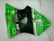 Kit ABS Carenado Motocicleta Kawasaki ZX6R 00-02 - Verde Negro Kit ABS Carenado Motocicleta Kawasaki ZX6R 00-02 - Verde Negro