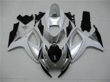 Kit ABS Carenado Motocicleta Suzuki GSXR 600 / 750 K6 06-07 - Plata