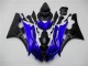 Kit ABS Carenado Motocicleta Yamaha R6 06-07 - Azul Negro Kit ABS Carenado Motocicleta Yamaha R6 06-07 - Azul Negro