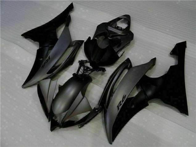 Kit ABS Carenado Motocicleta Yamaha R6 08-16 - Negro Mate Kit ABS Carenado Motocicleta Yamaha R6 08-16 - Negro Mate