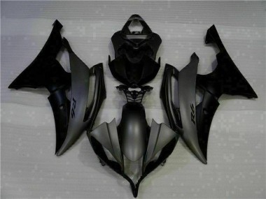 Kit ABS Carenado Motocicleta Yamaha R6 08-16 - Negro Mate