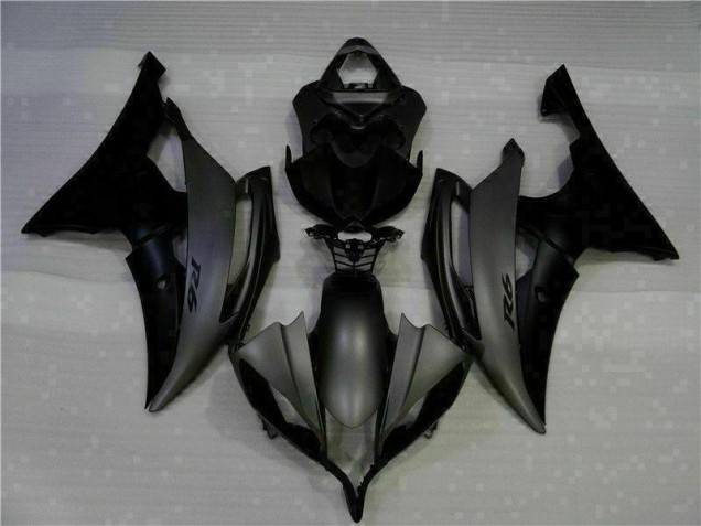 Kit ABS Carenado Motocicleta Yamaha R6 08-16 - Negro Mate Kit ABS Carenado Motocicleta Yamaha R6 08-16 - Negro Mate
