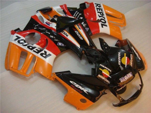 Kit Carenado ABS Completo Honda CBR 600 F3 95-98 - Negro Naranja Repsol Kit Carenado ABS Completo Honda CBR 600 F3 95-98 - Negro Naranja Repsol